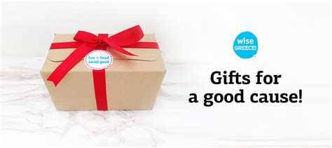 Gifts That Support a Cause .